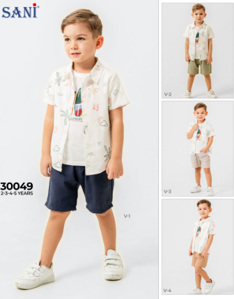 TOPTAN SANİ ERKEK ÇOCUK TAKIM 2 - 5 Y