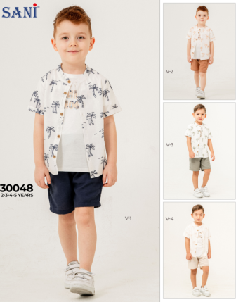 TOPTAN SANİ ERKEK ÇOCUK TAKIM 2 - 5 Y