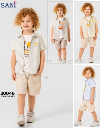 TOPTAN SANİ ERKEK ÇOCUK TAKIM 2 - 5 Y