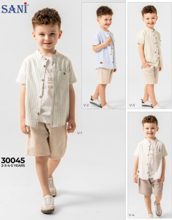 TOPTAN SANİ ERKEK ÇOCUK TAKIM 2 - 5 Y