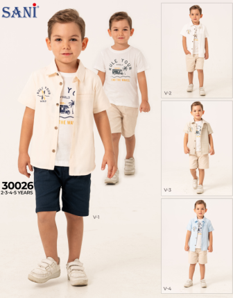 TOPTAN SANİ ERKEK ÇOCUK TAKIM 2 - 5 Y