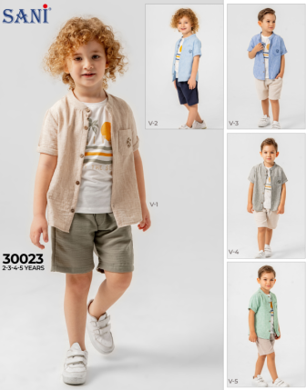 TOPTAN SANİ ERKEK ÇOCUK TAKIM 2 - 5 Y