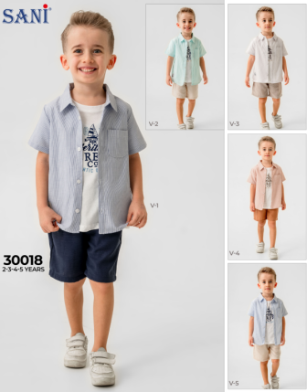 TOPTAN SANİ ERKEK ÇOCUK TAKIM 2 - 5 Y