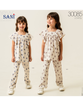 TOPTAN SANİ KIZ ÇOCUK 2 Lİ TAKIM 2 - 5 Y