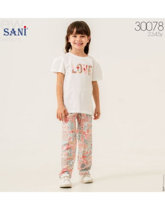 TOPTAN SANİ KIZ ÇOCUK 2 Lİ TAKIM 2 - 5 Y