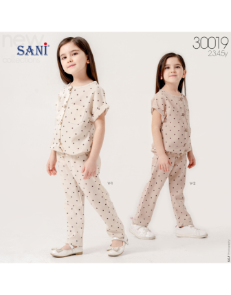 TOPTAN SANİ KIZ ÇOCUK 2 Lİ TAKIM 2 - 5 Y